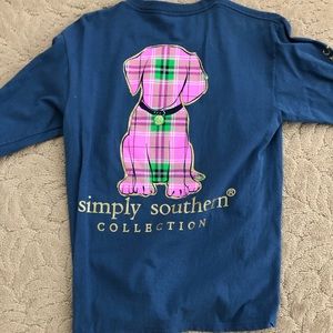 Womens Size M Simply Southern long sleeve shirt